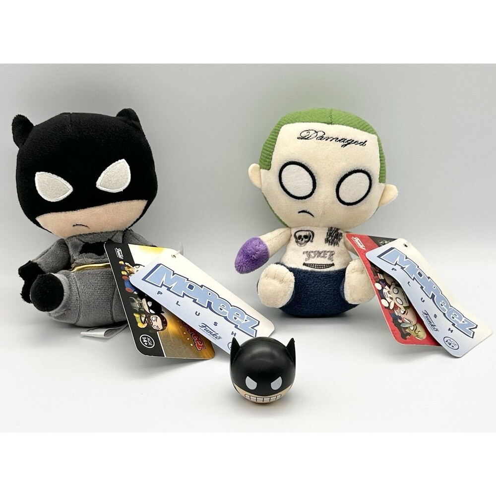 Funko Mopeez Plush Lot Batman Joker & MyMoji Figure
